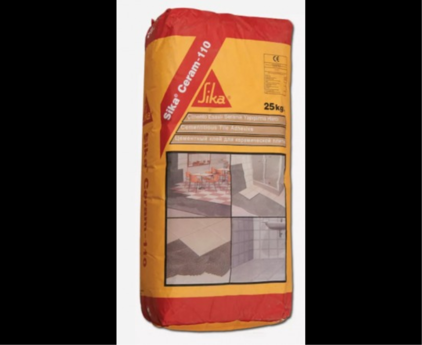 Sika Ceram-110 - Çimento Esaslı Fayans Seramik Yapıştırıcısı