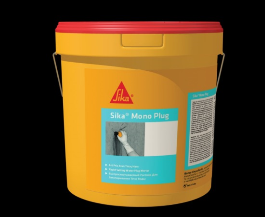 Sika MonoPlug - Çimento esaslı hızlı priz alan tıkaç harcı