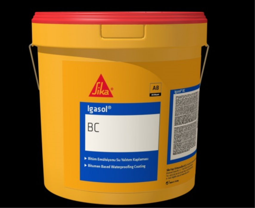 Sika Igolflex-203 - İki Bileşenli, Çimento Ve Bitüm Kauçuk Esaslı Su Yalıtım Malzemesi